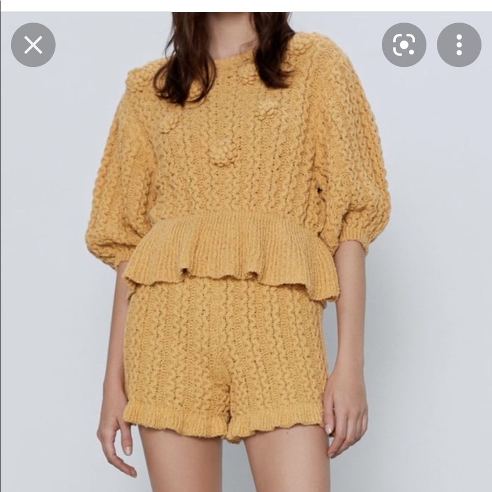 Zara 2 piece sweater set